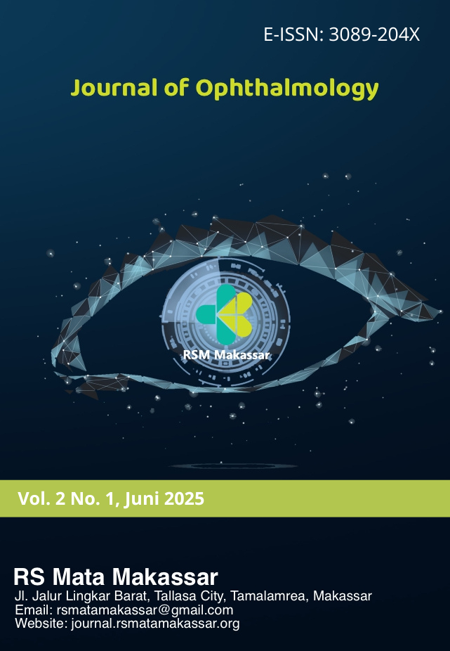 					View Vol. 2 No. 1 (2025):  Journal of Ophthalmology
				